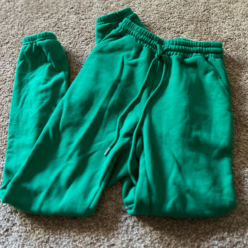 A pair of sweatpants